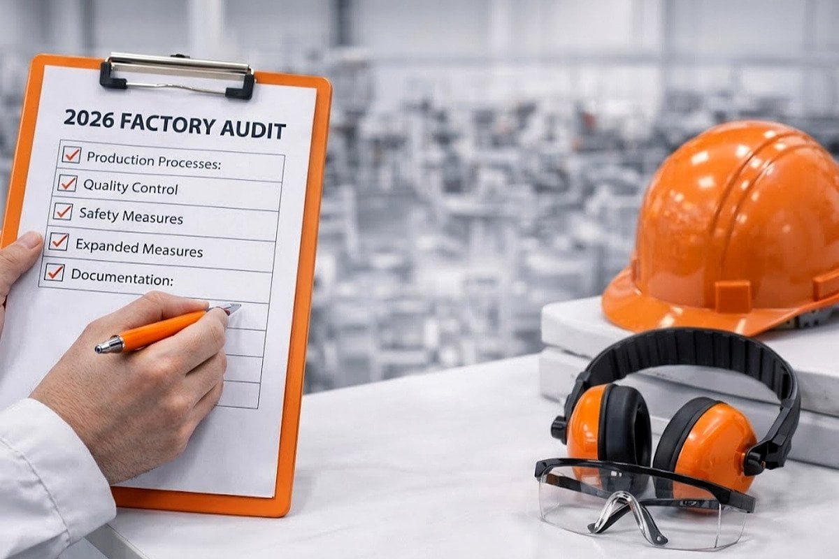 Factory audit checklist for 2026